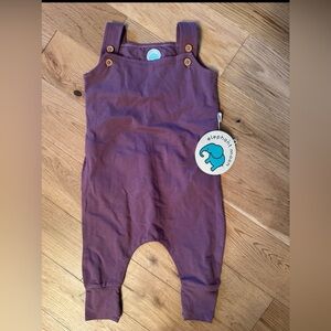 Elephant moon organic grow with me dungaree overalls